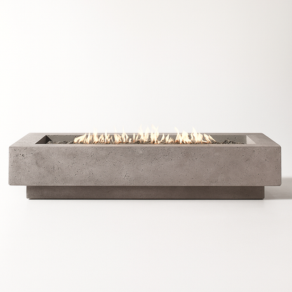 Arcstone Vista 72 Linear Concrete Fire Pit