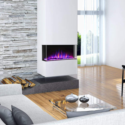 AuroraFlame Panorama Luxe Fireplace