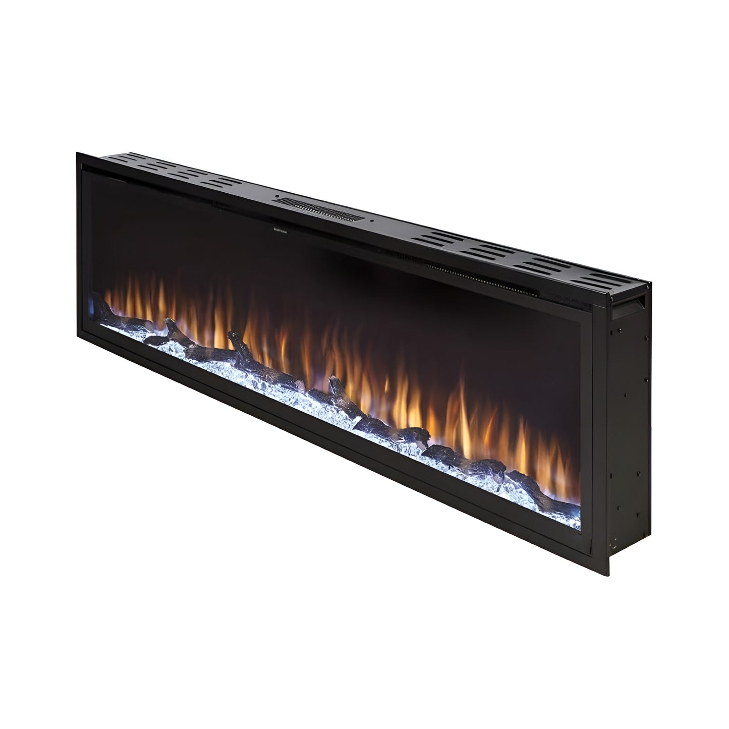 LuxeFlame CrystalView Wall Fireplace